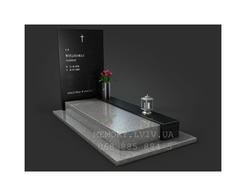 Пам'ятник одинарний А-350